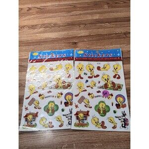 2002 Mattel Tweety Bird Stickers